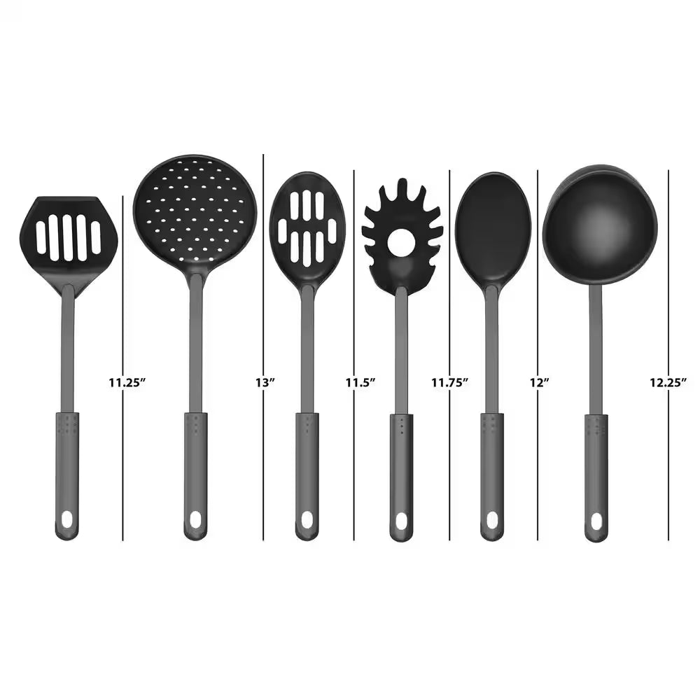 6-Piece Kitchen Utensil Set on Ring