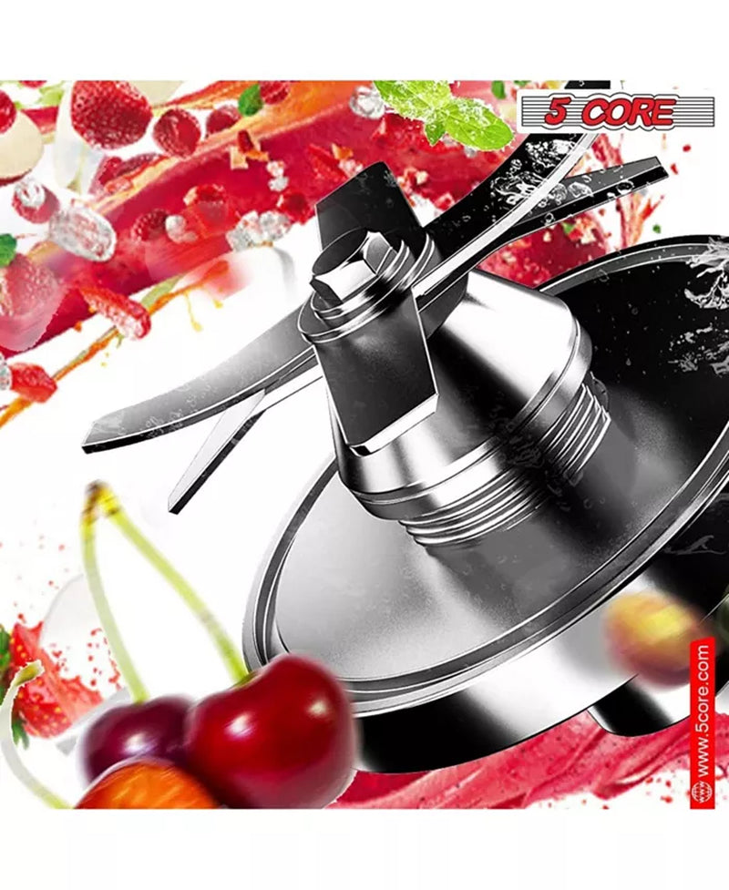 Personal Blender with Travel Mug Multipurpose Blender Food Processor Combo Blenders for Smoothies Juices Baby Food -JB 2000 M