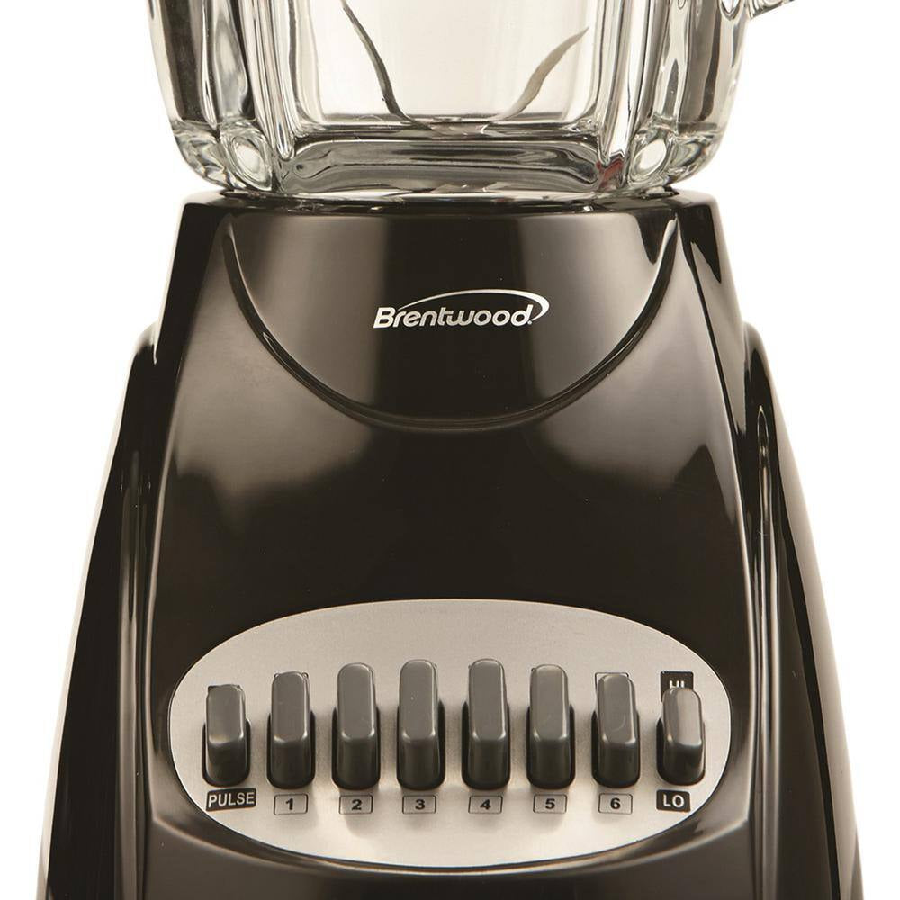 42-Ounce 12-Speed Electric Blender with Glass Jar in Black