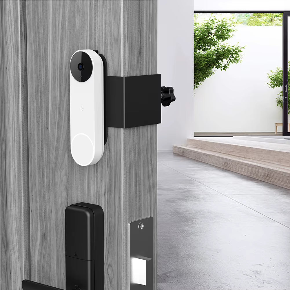 Adjustable Doorbell Mount Bracket for Blink Video /Google Nest Doorbell for Home Office Security Accessories