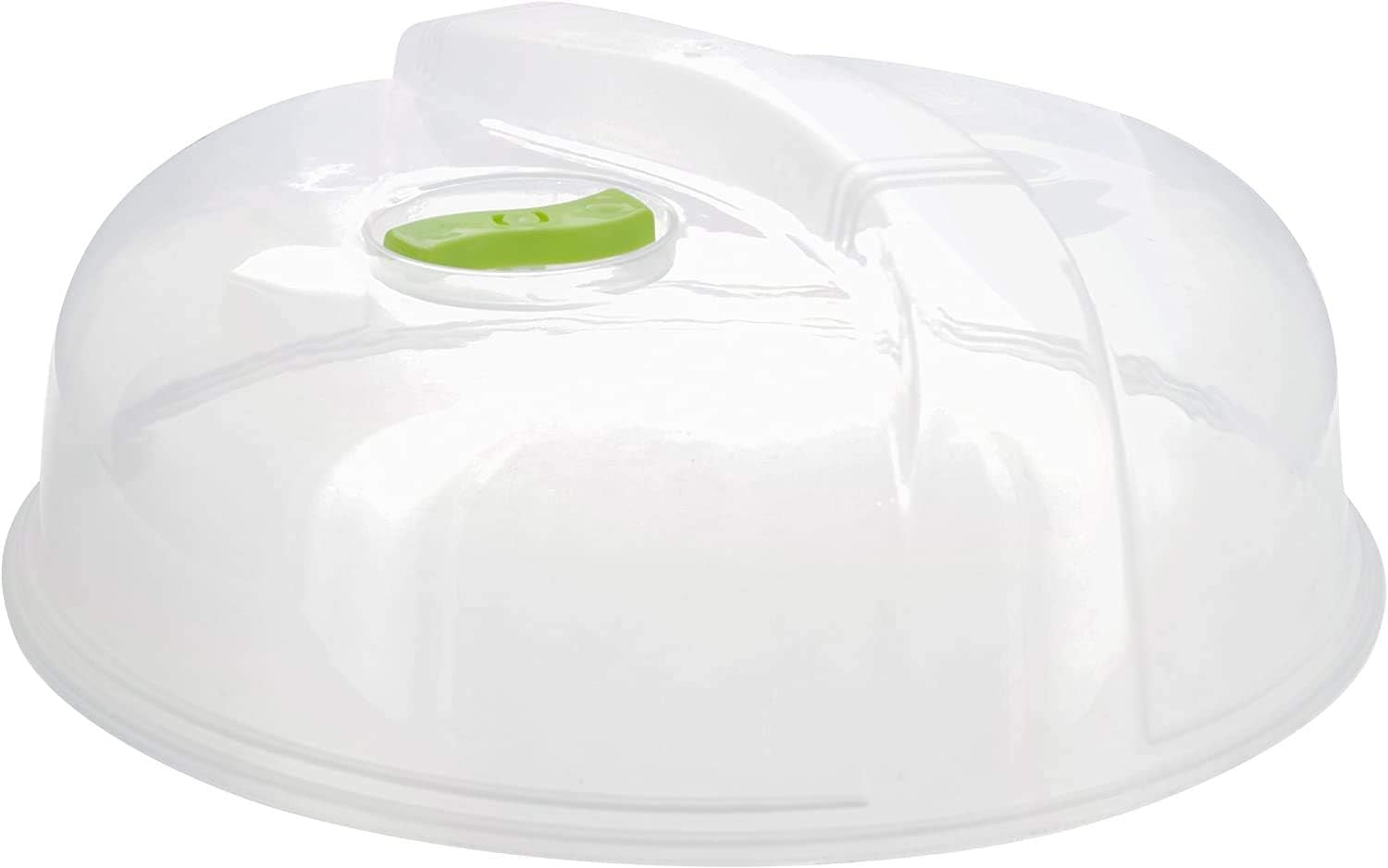 Microwave Cover for Food, Microwave Splatter Proof Plate Guard, Microwave Lid Food Cover for Microwave Oven with Steam Vents, Clear Dishwasher Safe BPA Free Plastic, 10 Inch, 2 PK – by